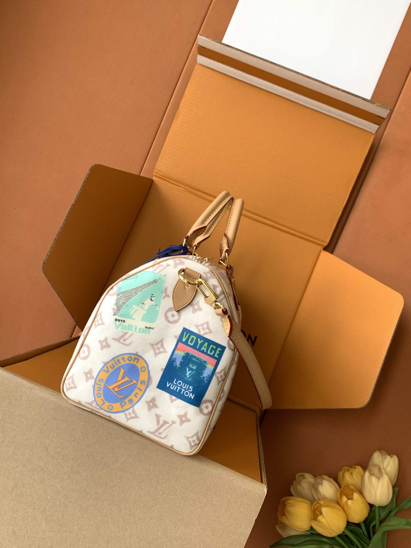 Louis Vuitton Speedy Soft 30 Boston Bag — M14587