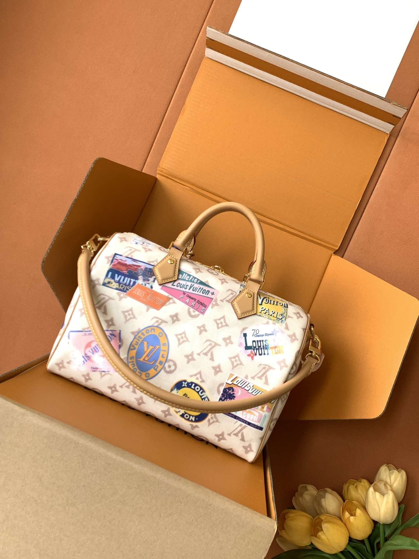 Louis Vuitton Speedy Soft 30 Boston Bag — M14587