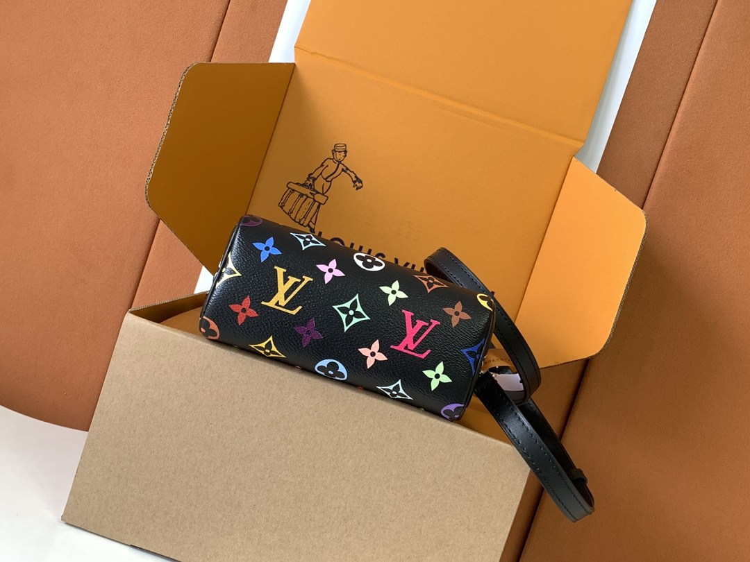 Louis Vuitton Nano Speedy Boston Bag — M13406