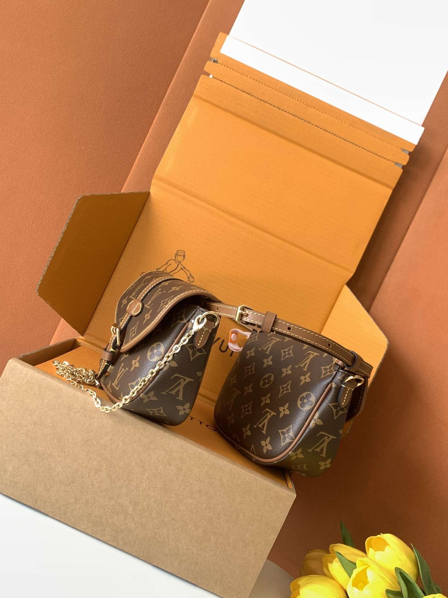 Louis Vuitton Pochette Duo BB — M26592