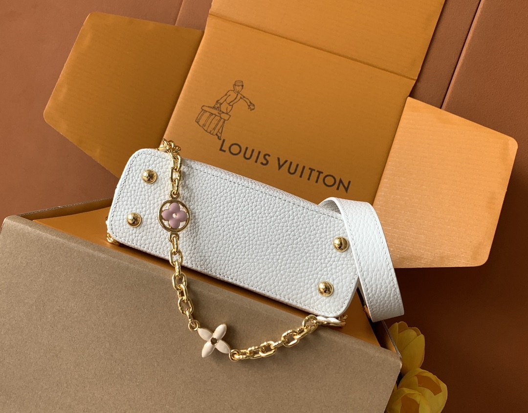 Louis Vuitton Capucines Mini-Style Top-Handle Bag — M11342
