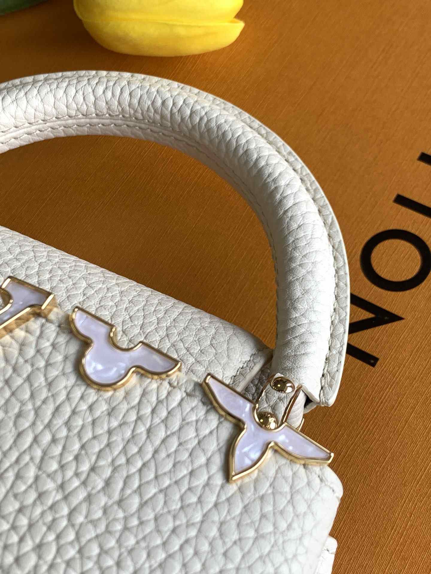 Louis Vuitton Capucines Mini-Style Top-Handle Bag — M11341