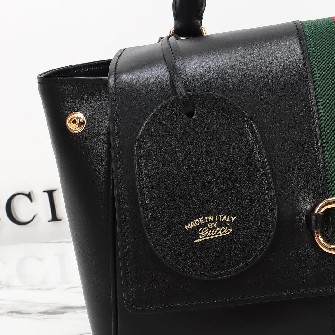 Gucci Paparazzo Medium Top Handle Bag — 875018