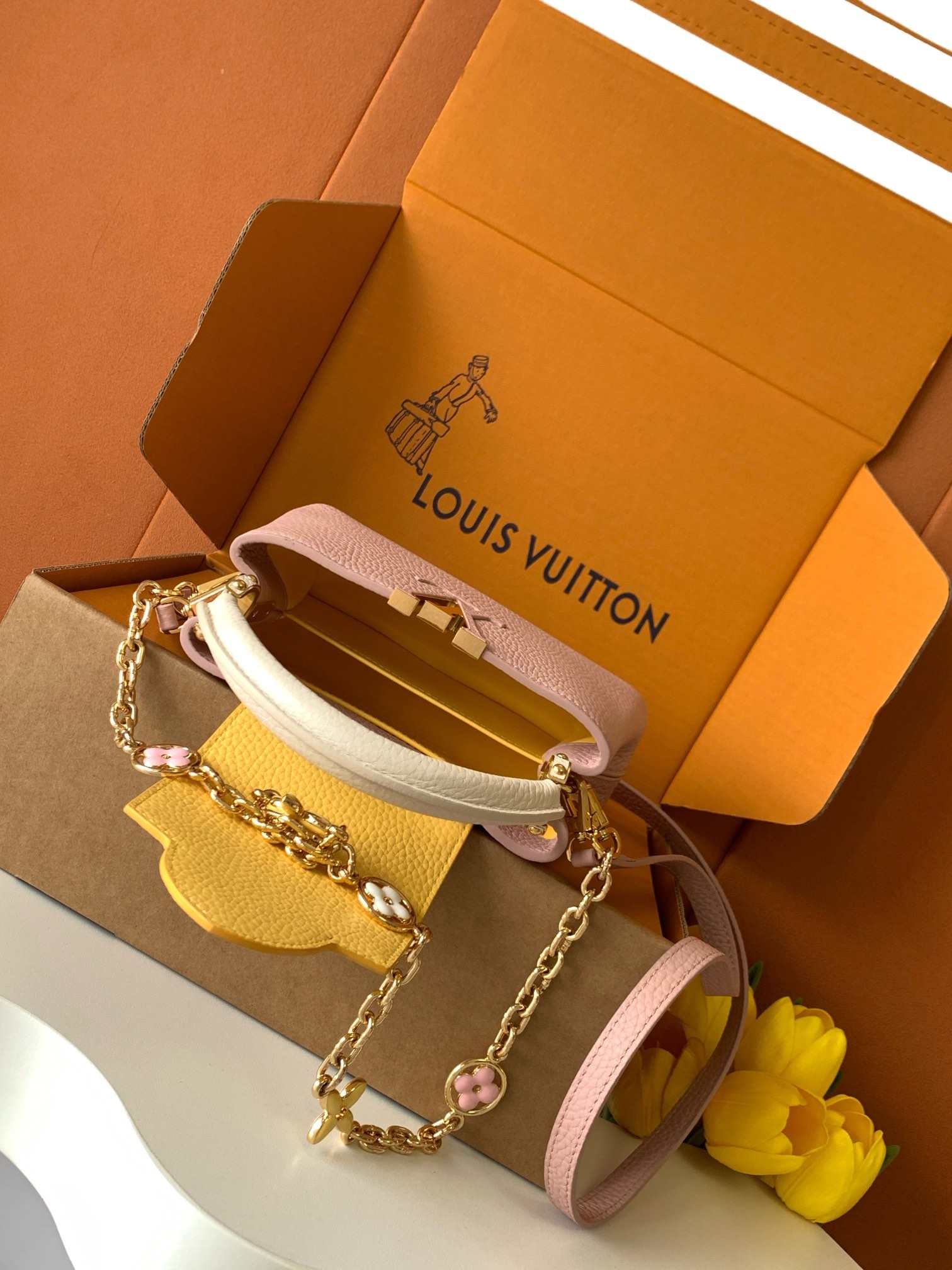 Louis Vuitton Capucines Mini Top-Handle Bag — M20845