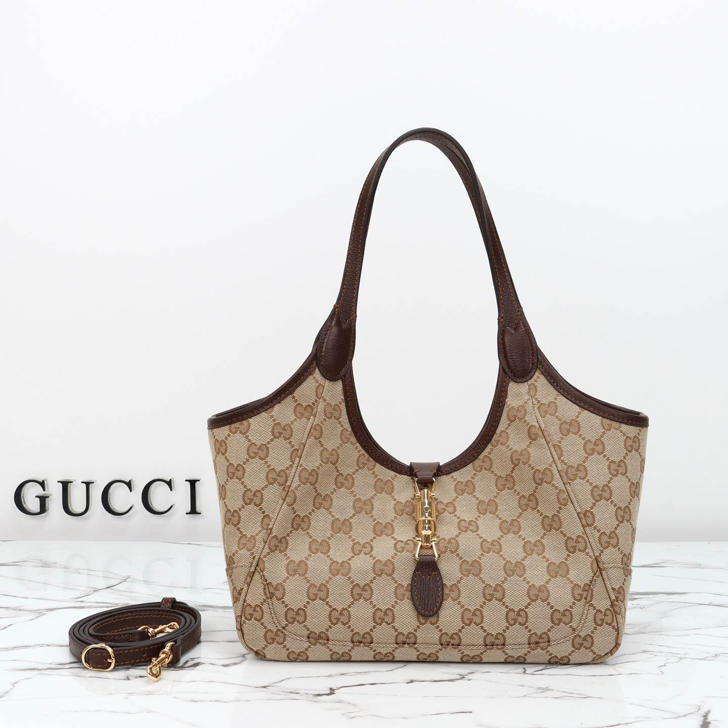 Gucci Mercato Small Tote Bag — 866646