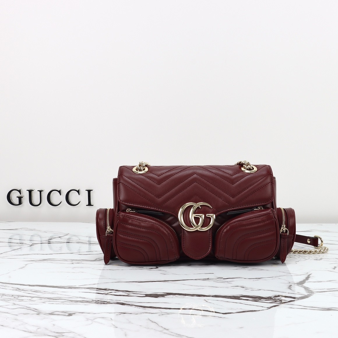 Gucci GG Marmont Small Multi-Pocket Bag โ 795228