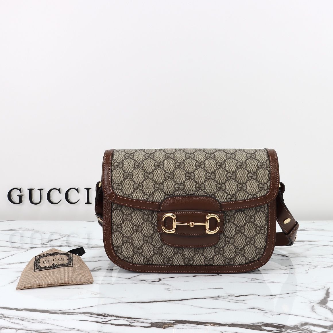 Gucci Horsebit 1955 Medium Shoulder Bag — 602204