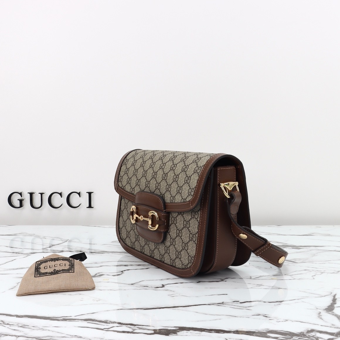 Gucci Horsebit 1955 Medium Shoulder Bag — 602204