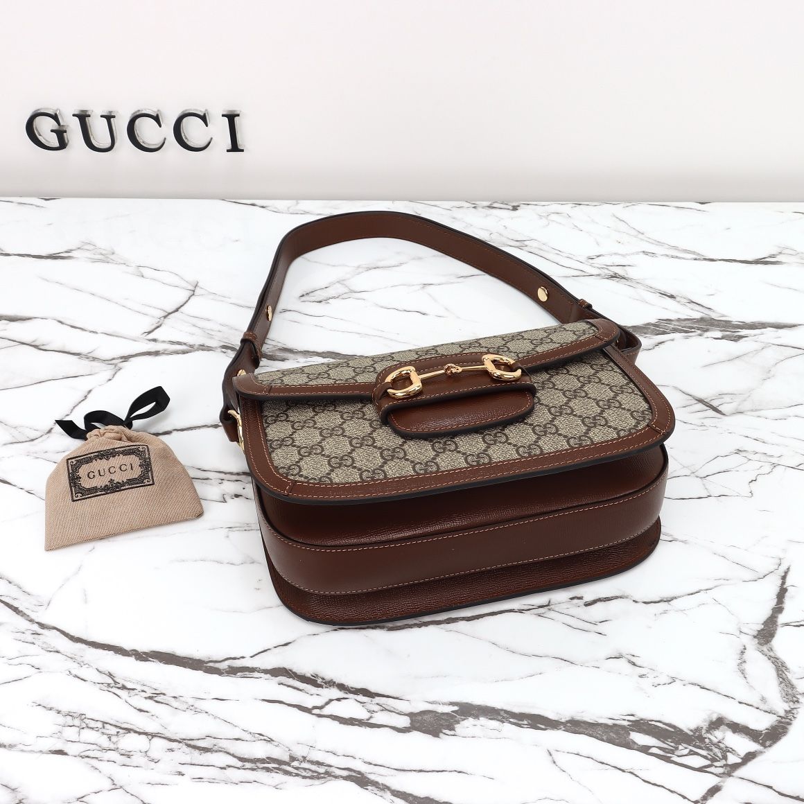 Gucci Horsebit 1955 Medium Shoulder Bag — 602204