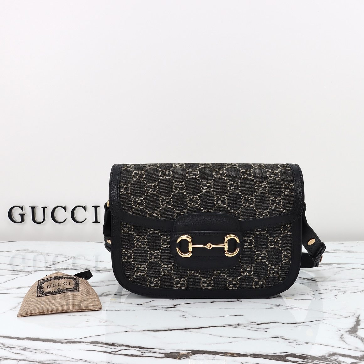 Gucci Horsebit 1955 Medium Shoulder Bag — 602204