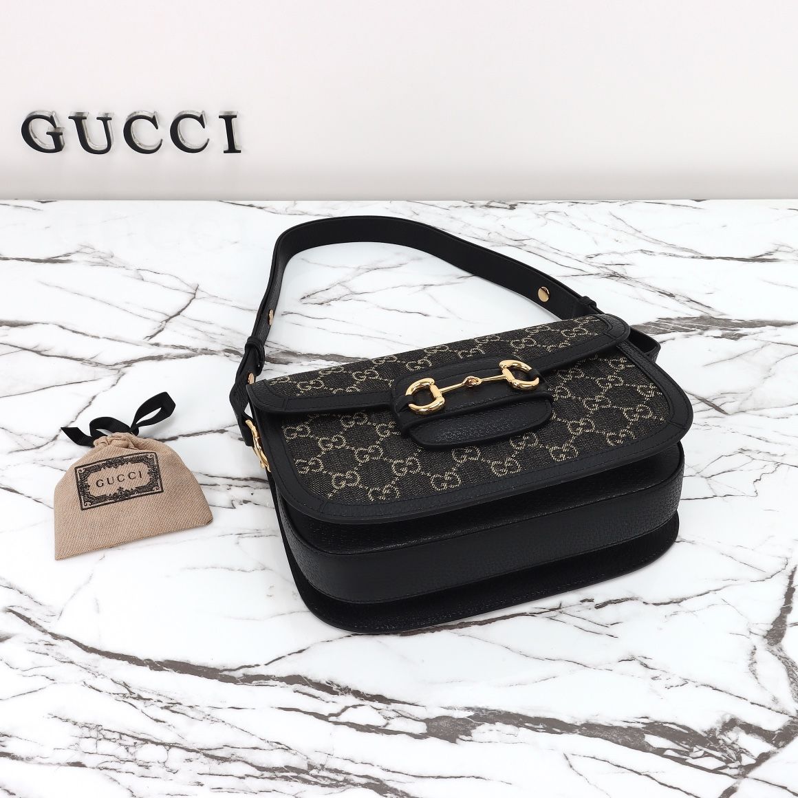 Gucci Horsebit 1955 Medium Shoulder Bag — 602204