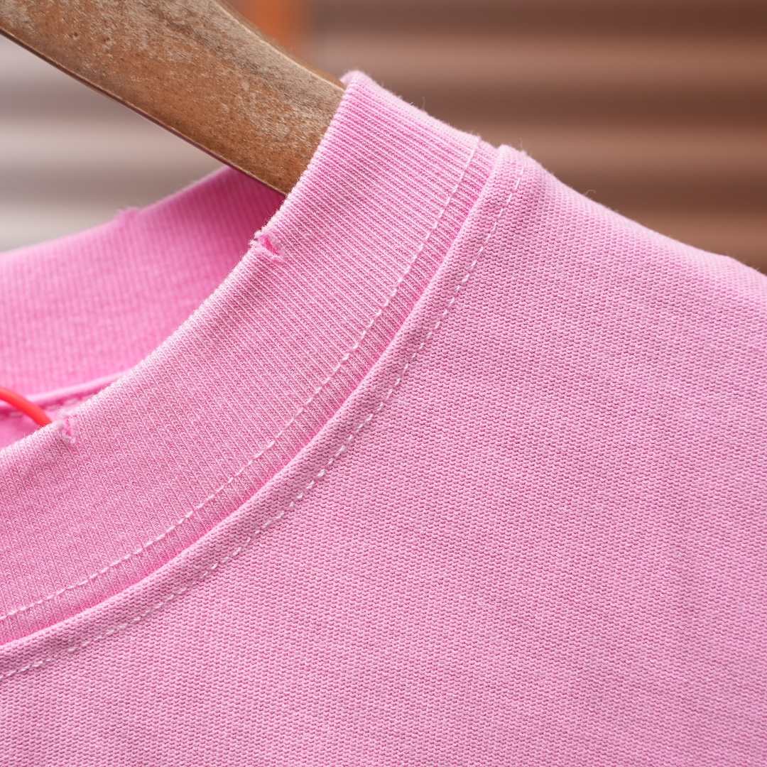 Acne Studios T-Shirt — Pink / Pink Lettering