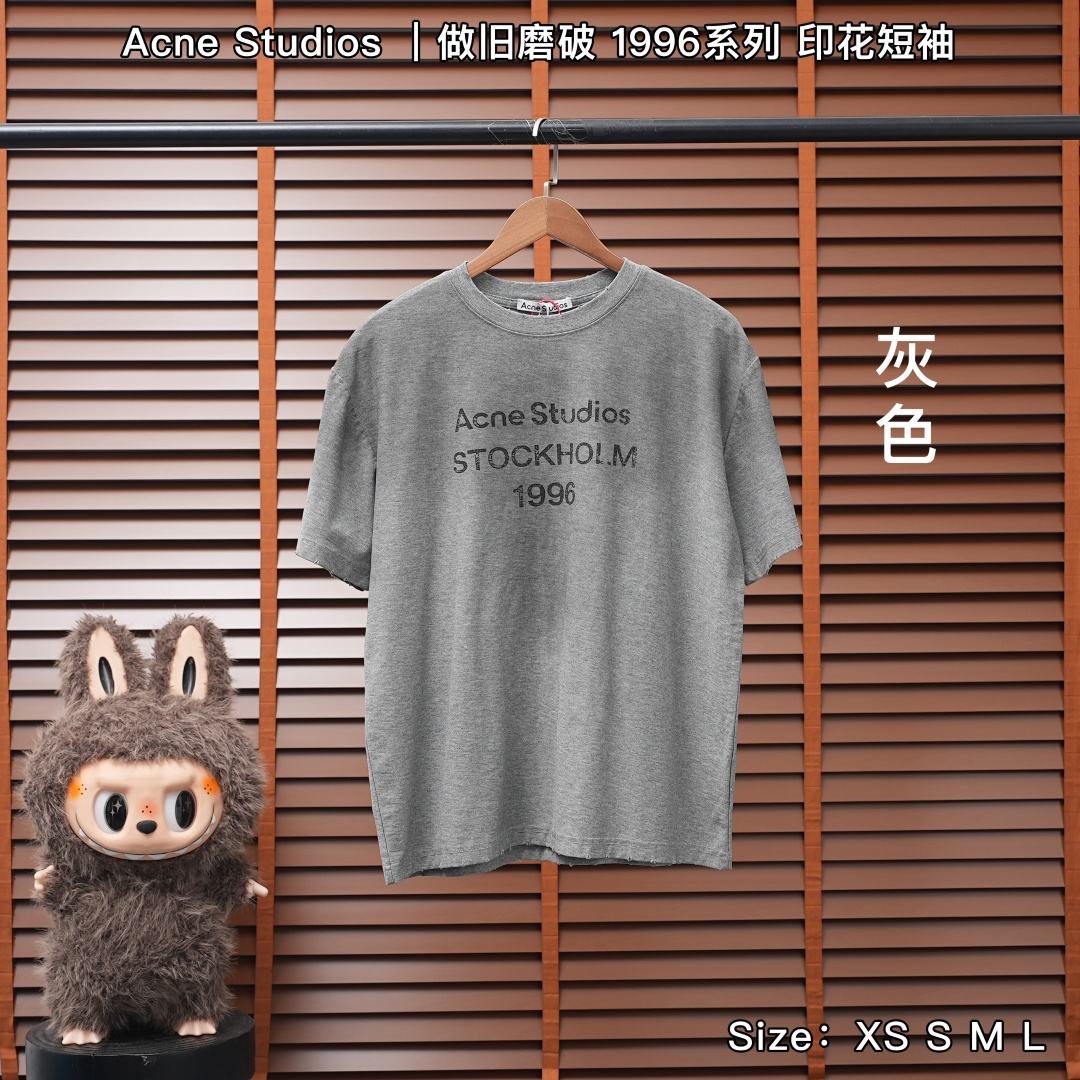 Acne Studios T-Shirt — Grey