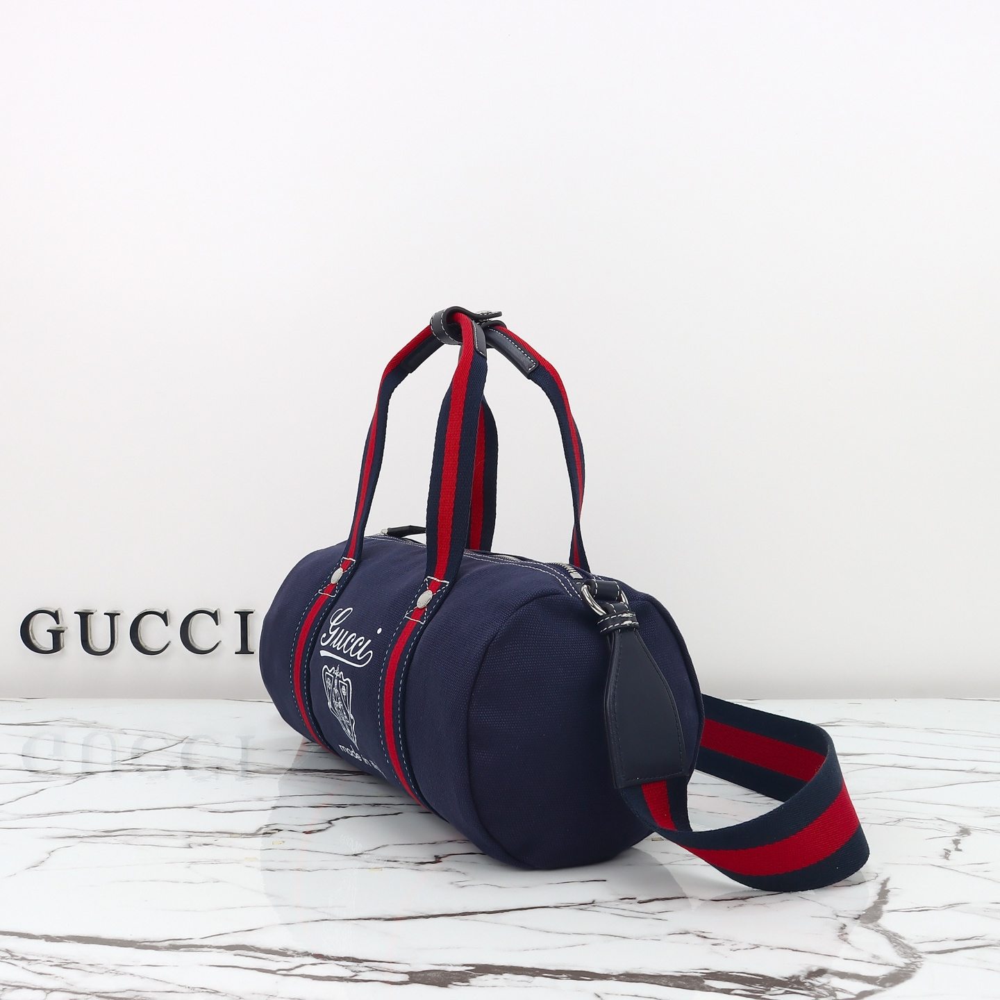 Gucci Small Printed Duffle Bag — 816865