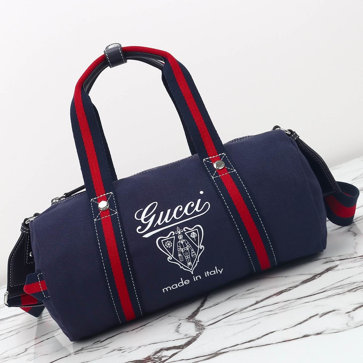 Gucci Small Printed Duffle Bag — 816865
