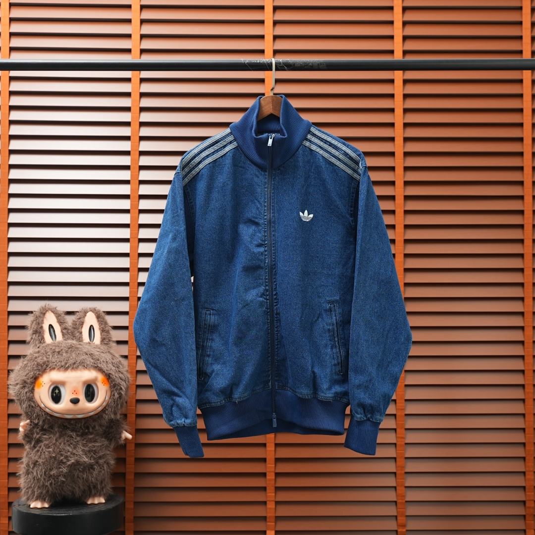 Adidas Jacket — Blue