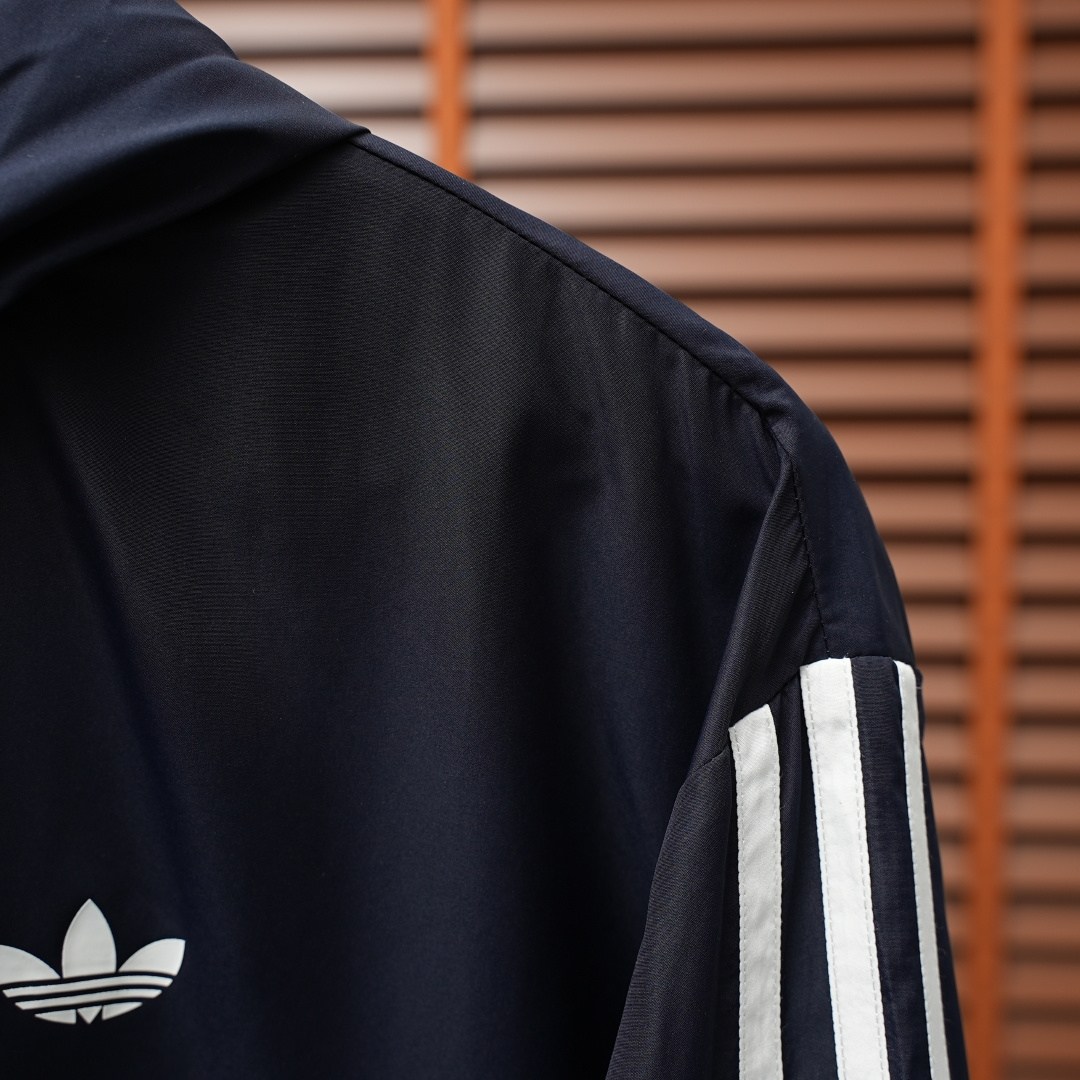 Adidas Jacket — Navy