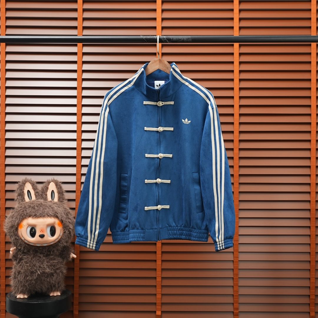 Adidas Jacket — Blue