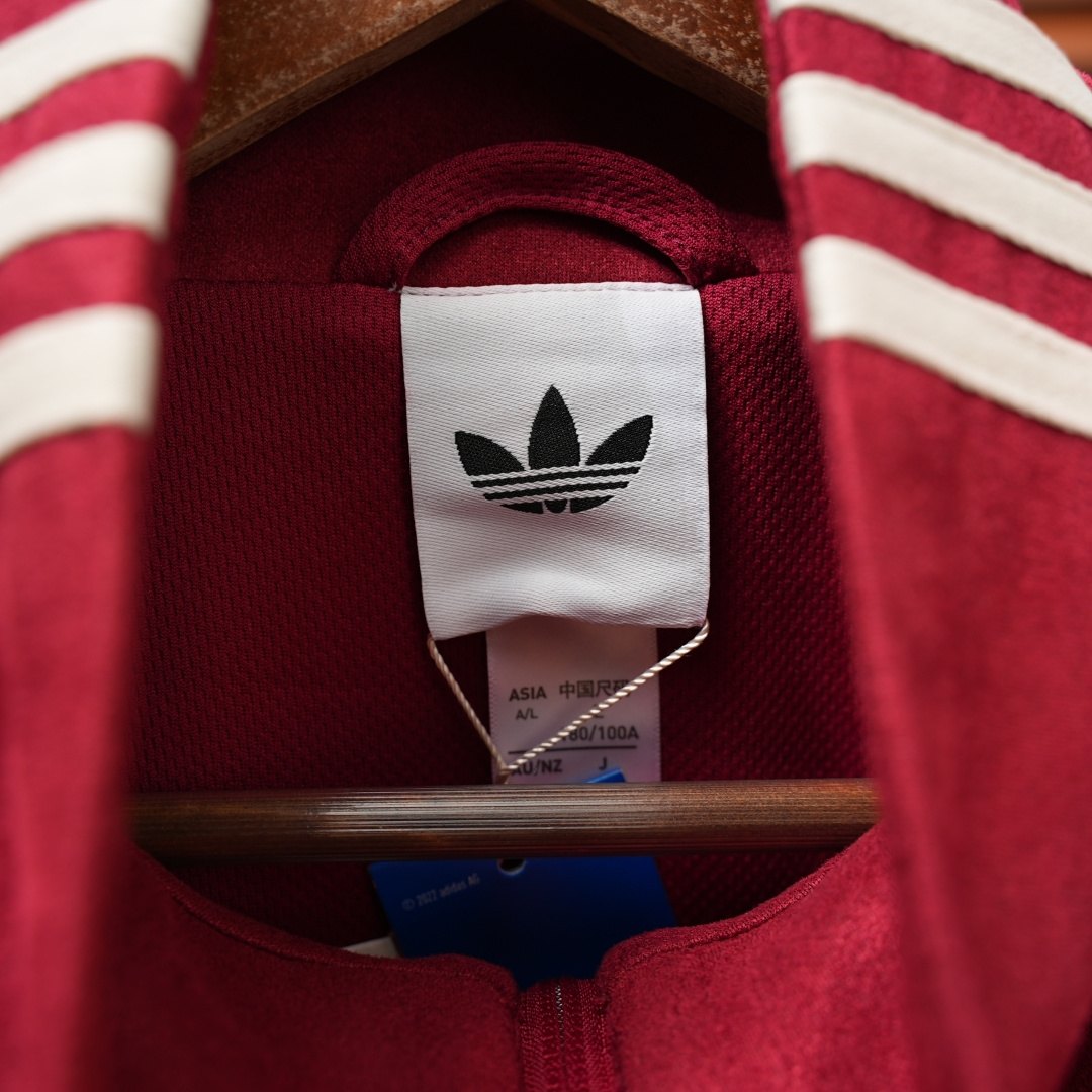 Adidas Jacket — Red