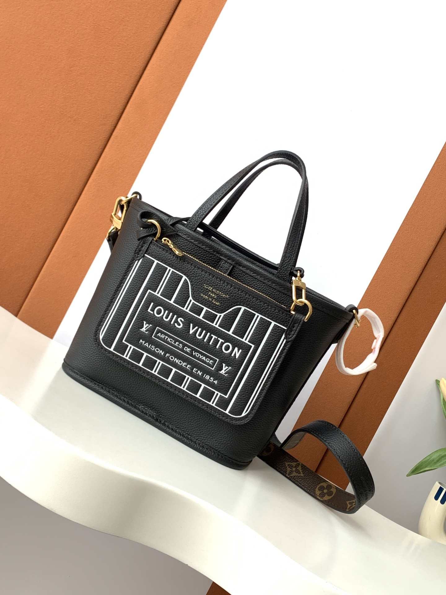 Louis Vuitton Neverfull-Style Mini Tote — M12099, Product 25824