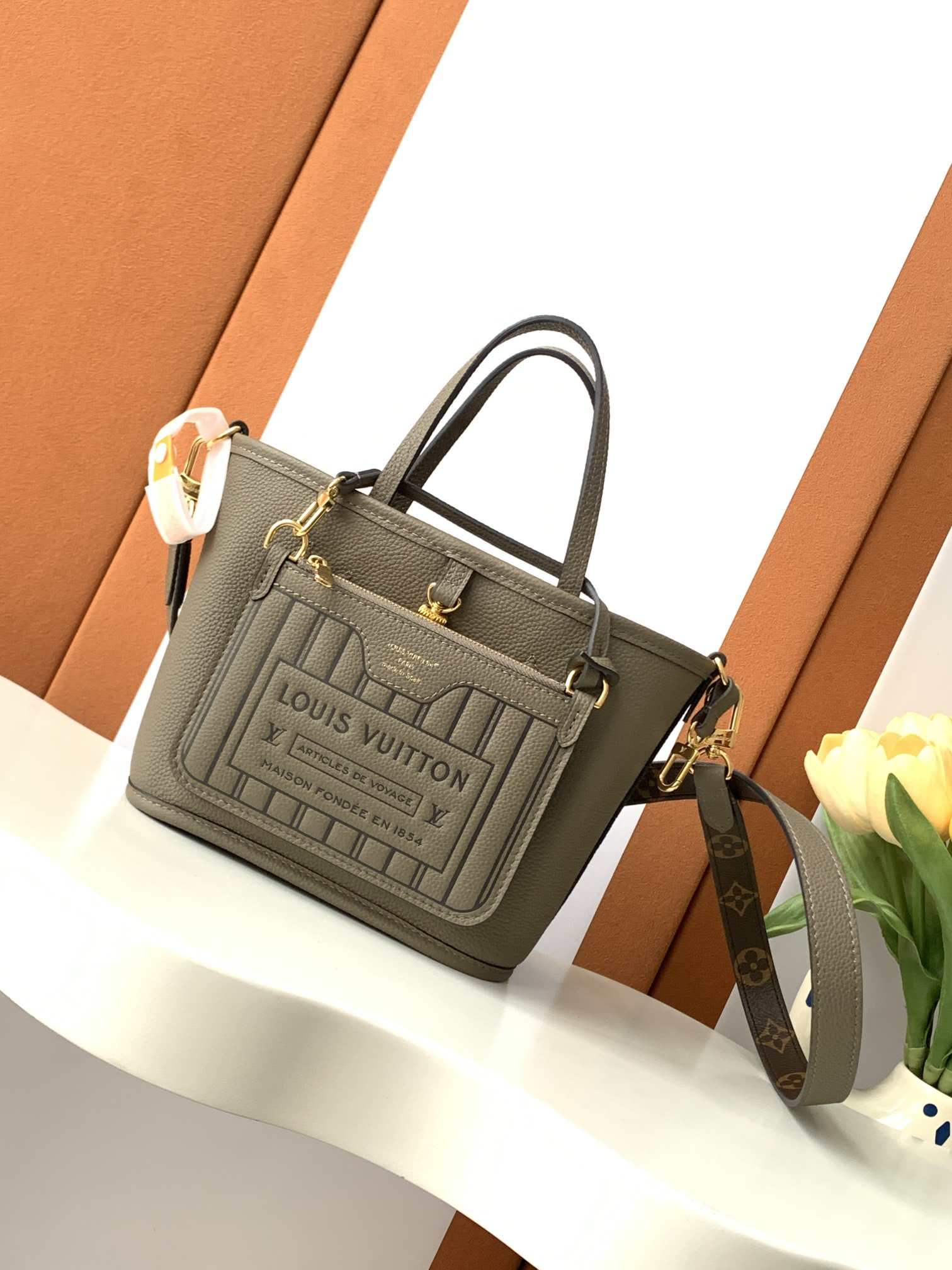 Louis Vuitton Neverfull-Style Mini Tote — M12109, Product 25826