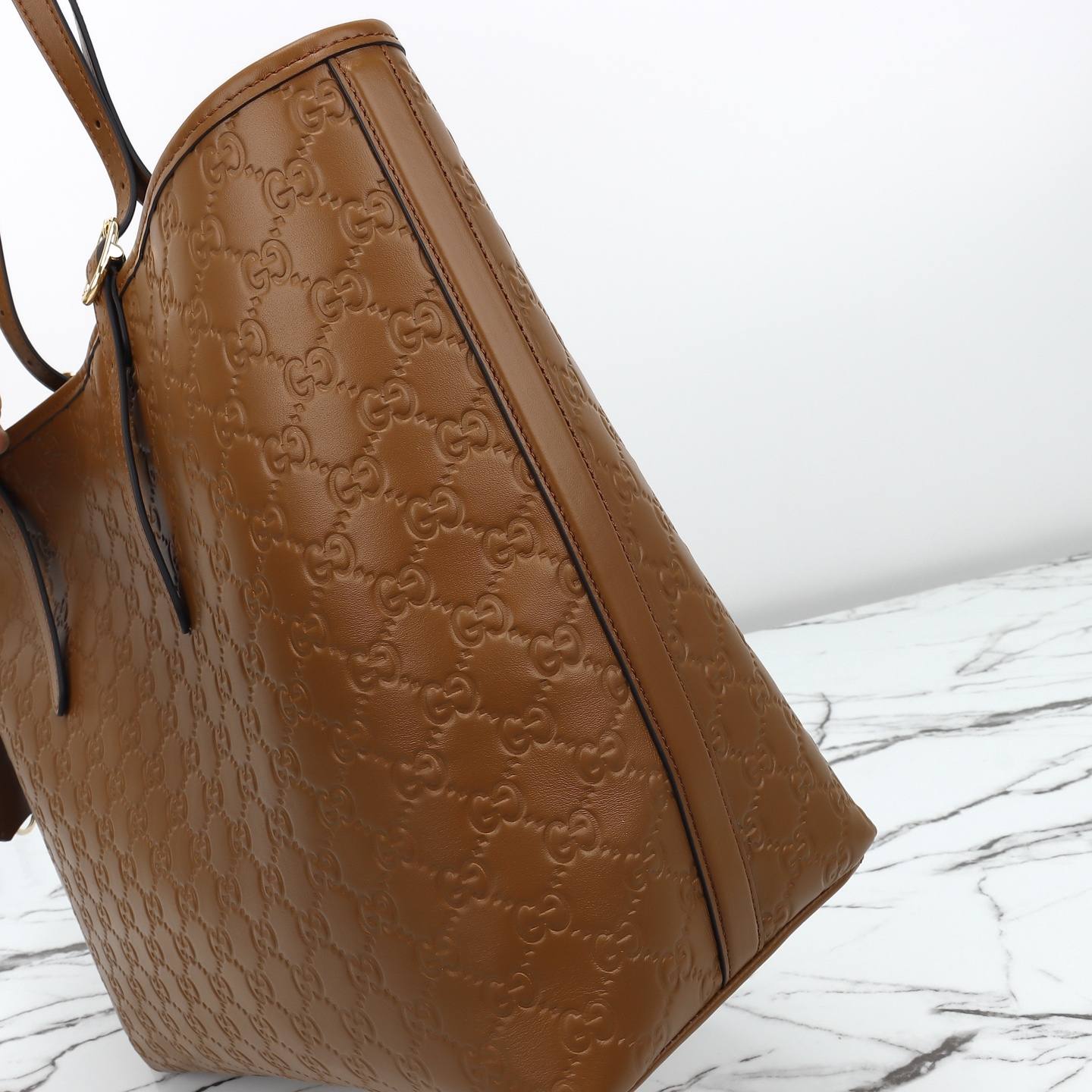 Gucci GG Embossed Tote Bag — 847455