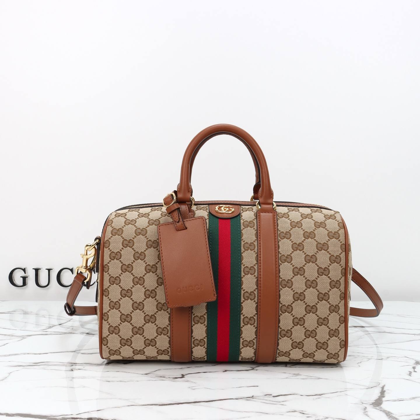 Gucci Ophidia Medium Boston Bag — 857595, Product 25962
