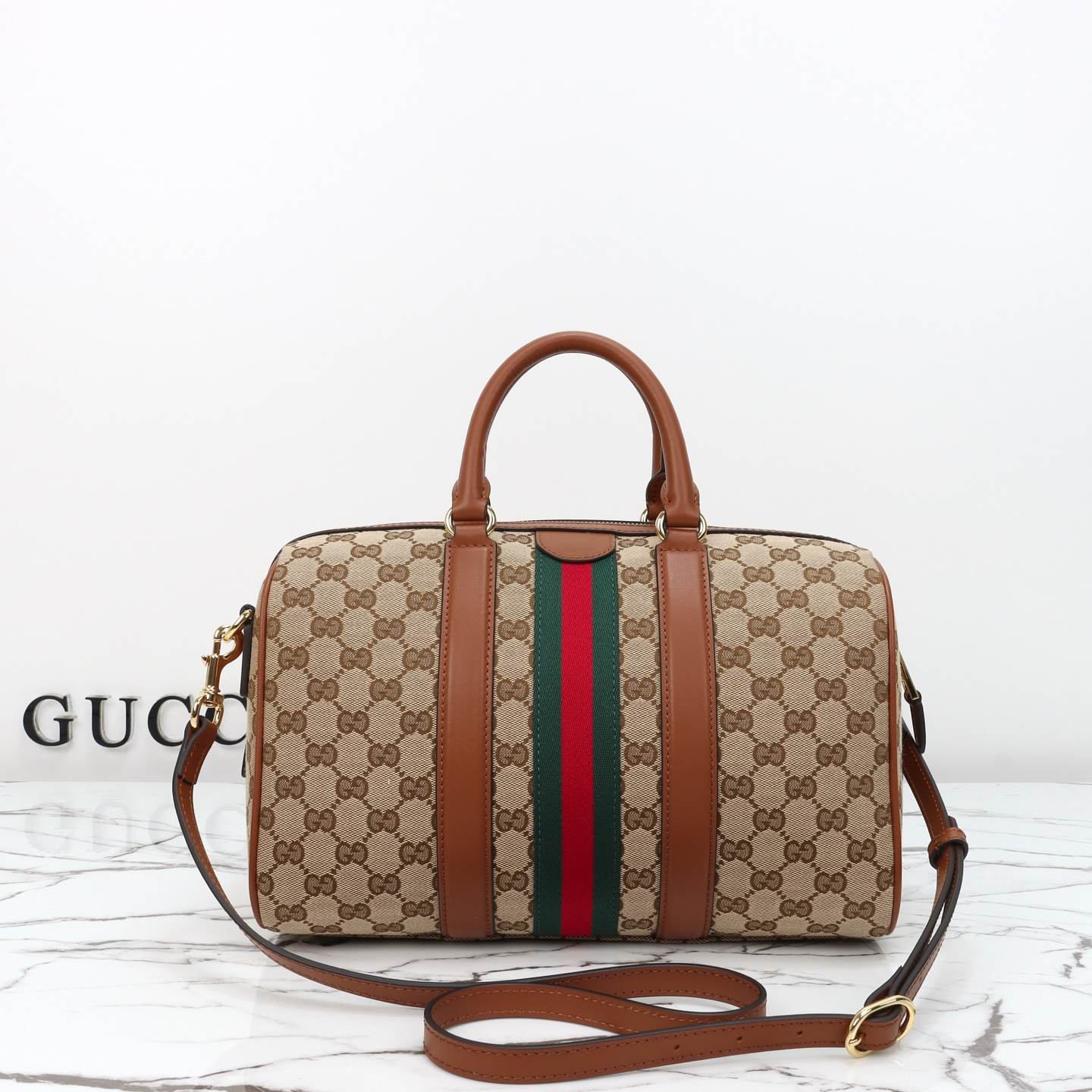 Gucci Ophidia Medium Boston Bag — 857595