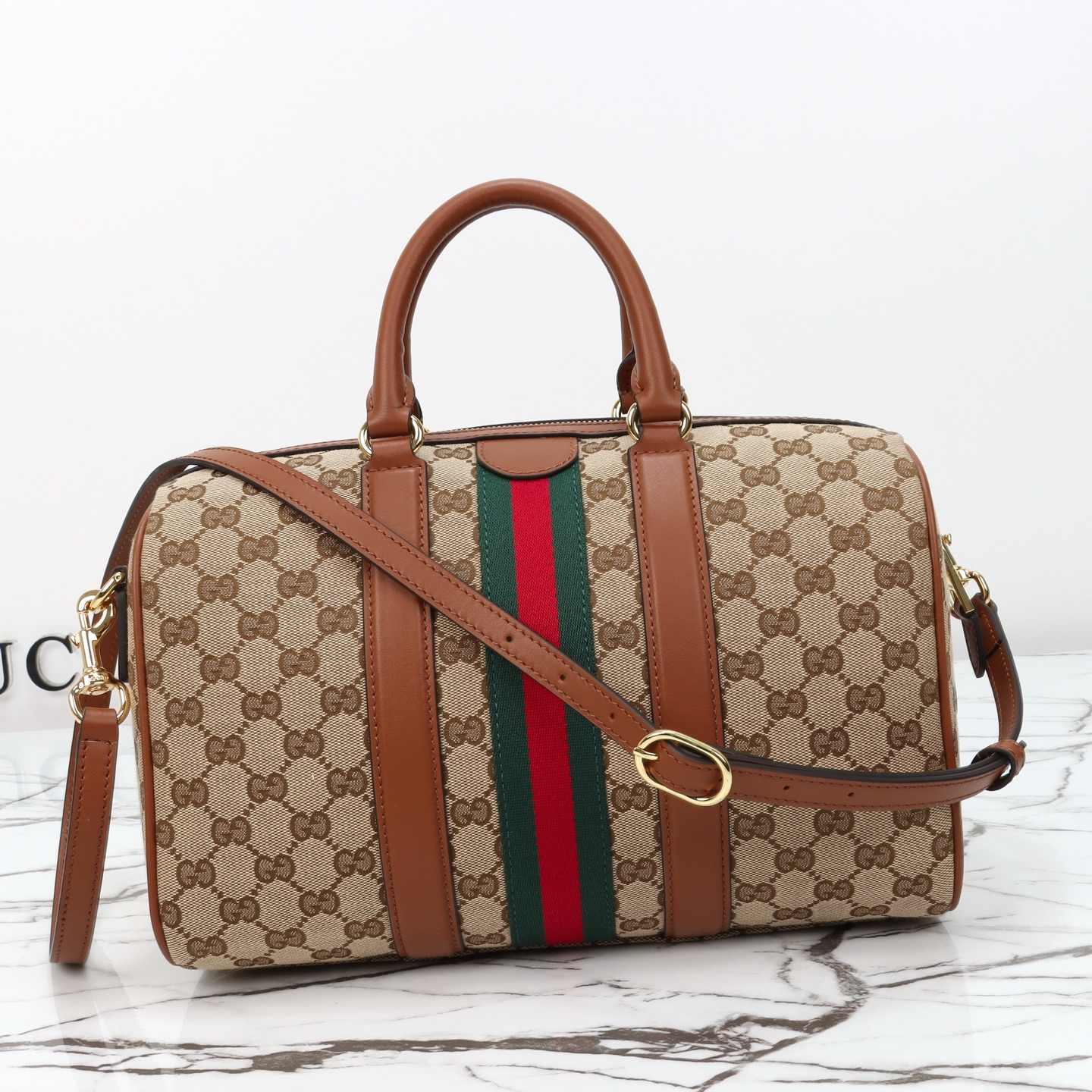 Gucci Ophidia Medium Boston Bag — 857595