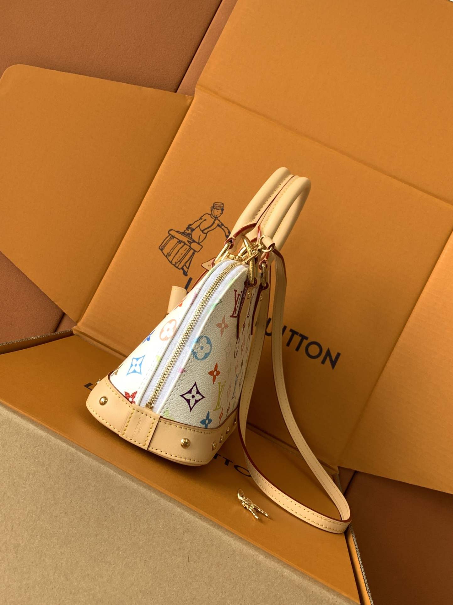 Louis Vuitton Alma BB LV x Murakami — M13078