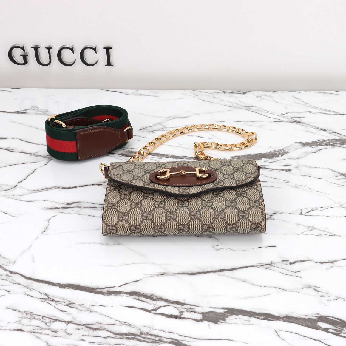 Gucci Horsebit 1955 Mini Shoulder Bag — 724713