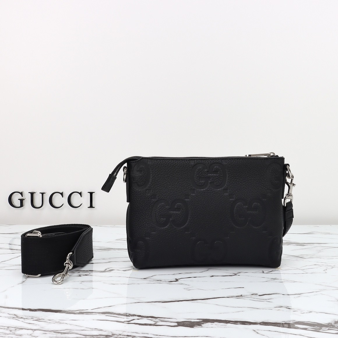 Gucci GG Jumbo Small Messenger Bag — 761747