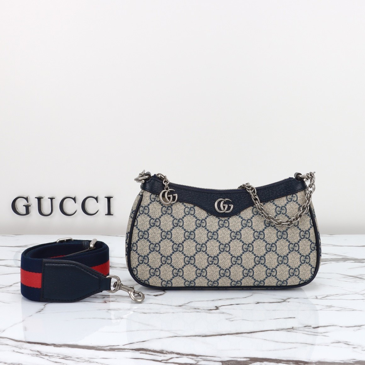 Gucci Ophidia-Style Small Shoulder Bag — 735132