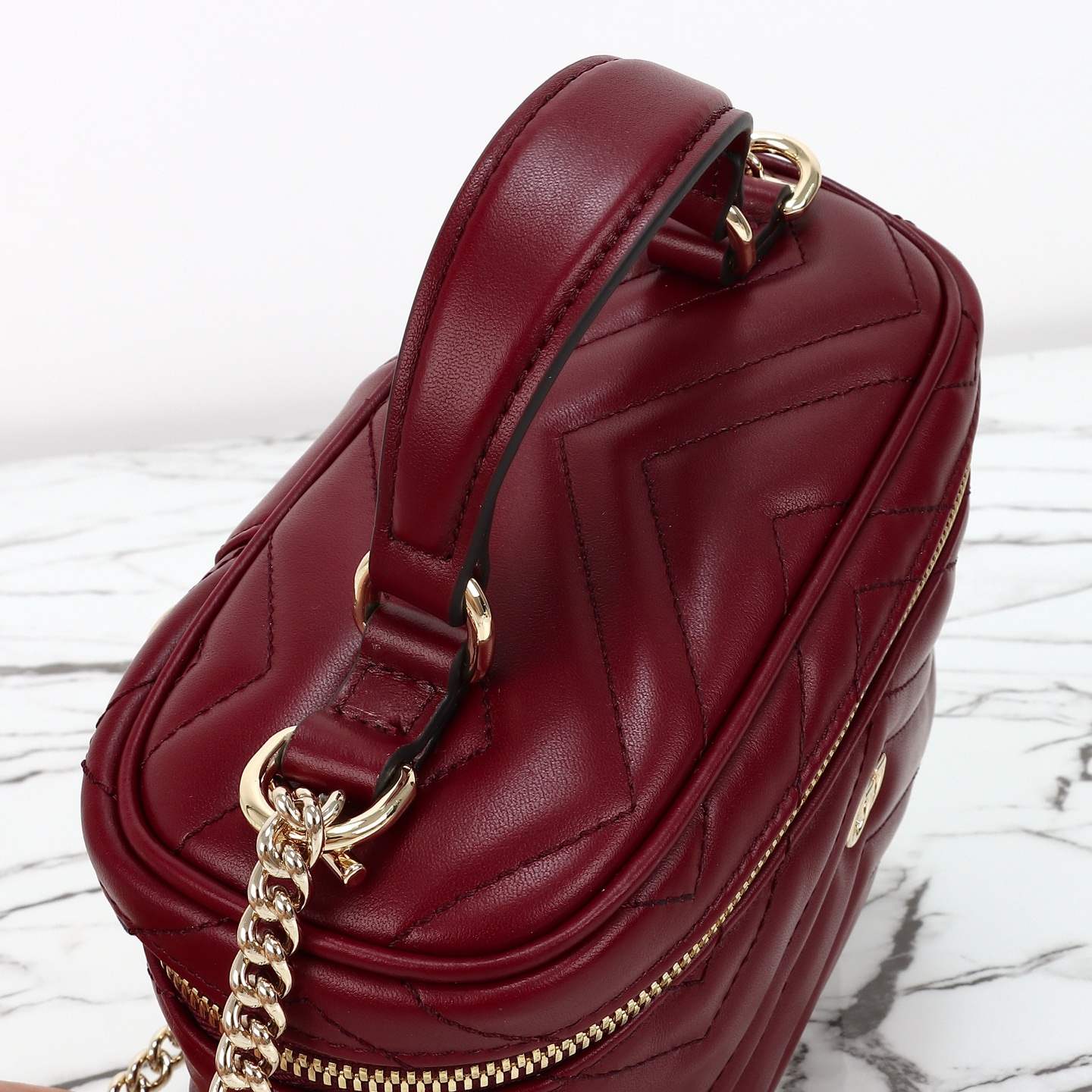 Gucci GG Marmont Mini Vanity Bag — 837454