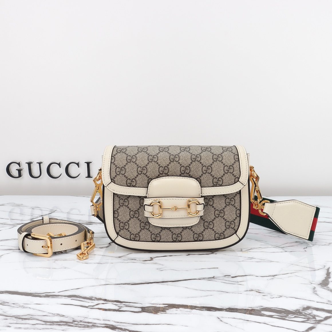 Gucci Horsebit 1955 Small Shoulder Bag — 658574