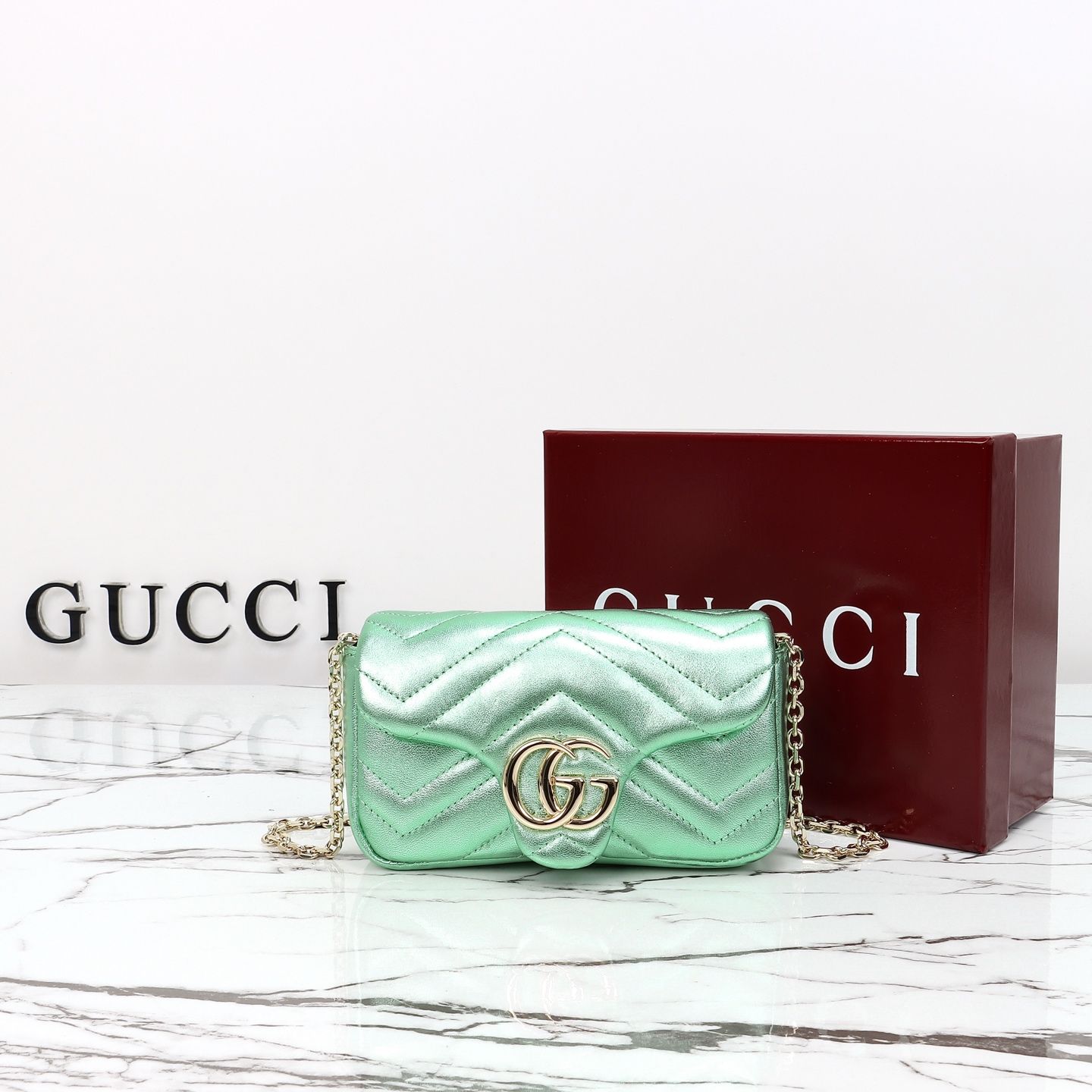 Gucci GG Marmont Mini Shoulder Bag — 841290, Product 26468