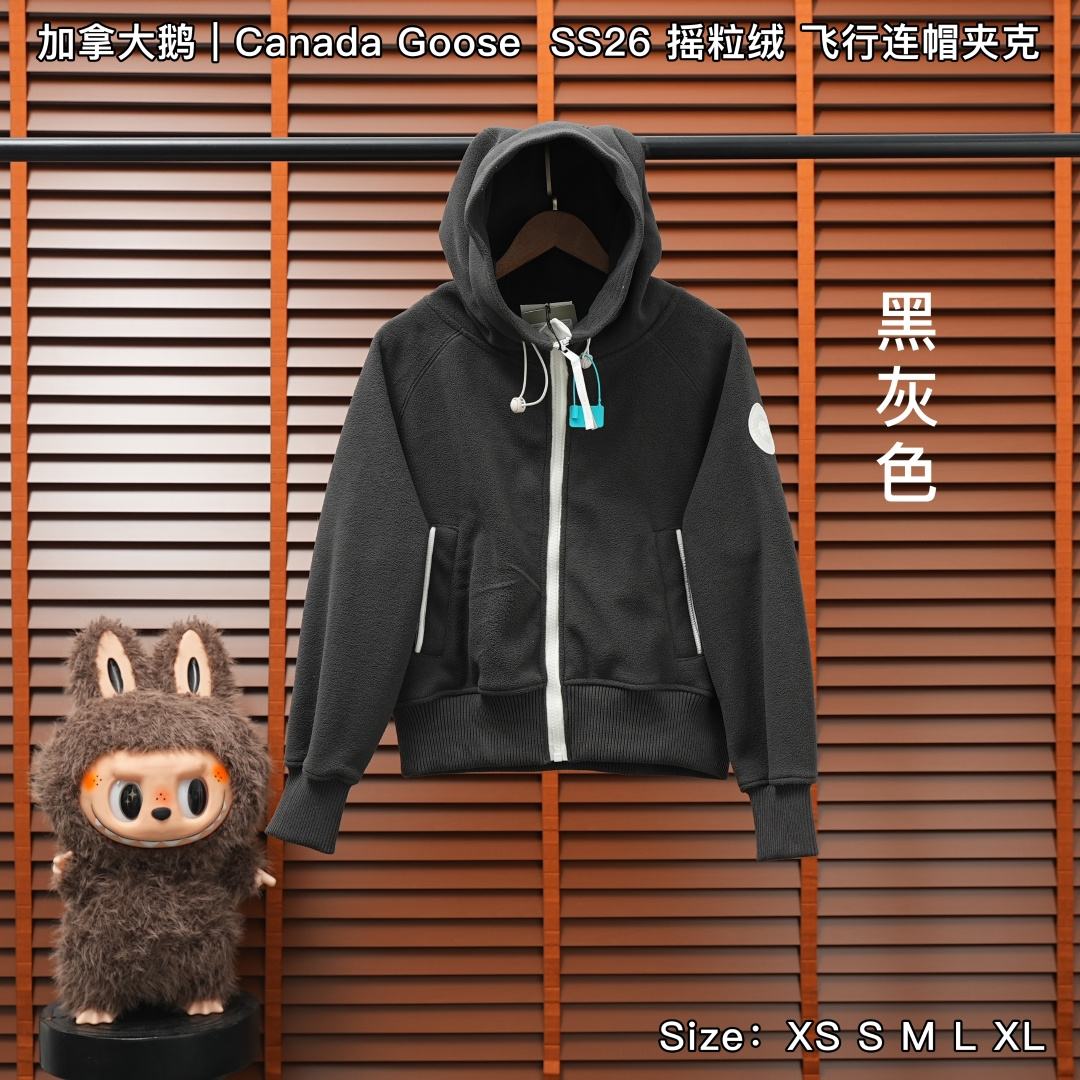 Canada Goose Jacket — Black / Grey
