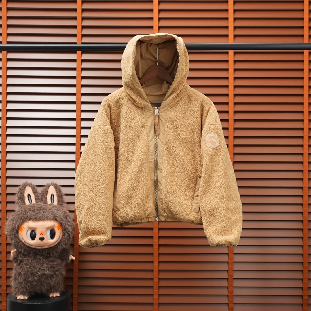 Canada Goose Alberni Fleece Jacket — Khaki
