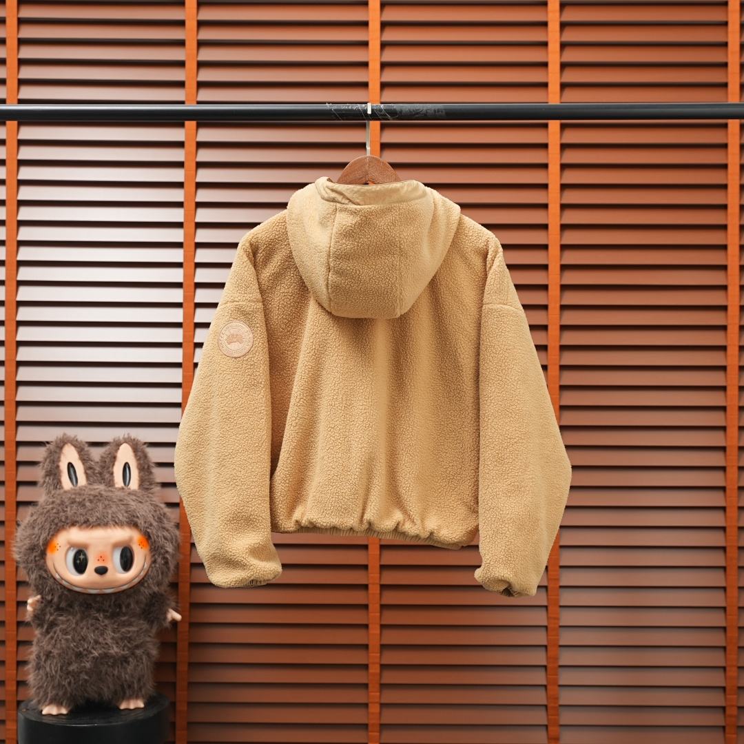 Canada Goose Alberni Fleece Jacket — Khaki