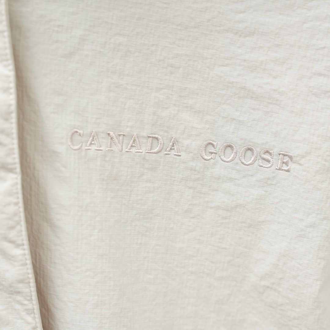 Canada Goose Alberni Fleece Jacket — White