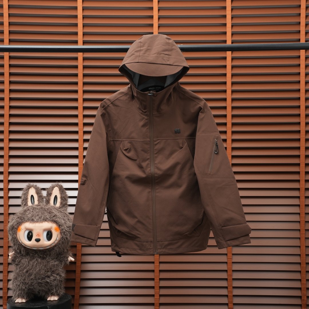 Kolon Sport SOFT ALPINE Jacket — Coffee Brown