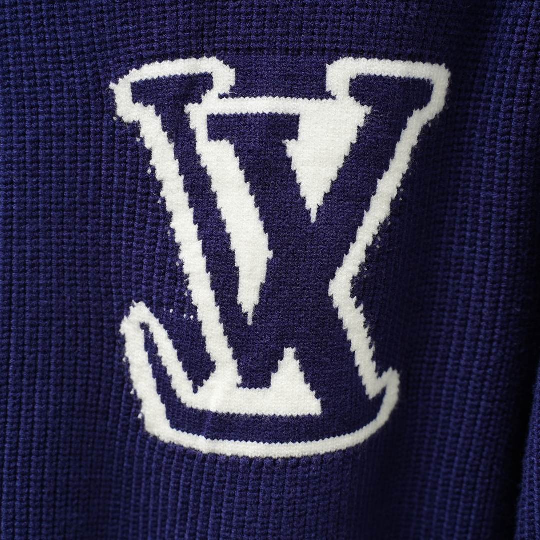 Louis Vuitton Knit Top — Navy