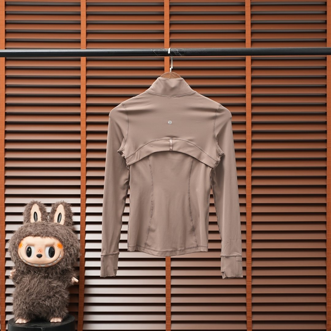 Lululemon Jacket — Clay Taupe / Gold Logo