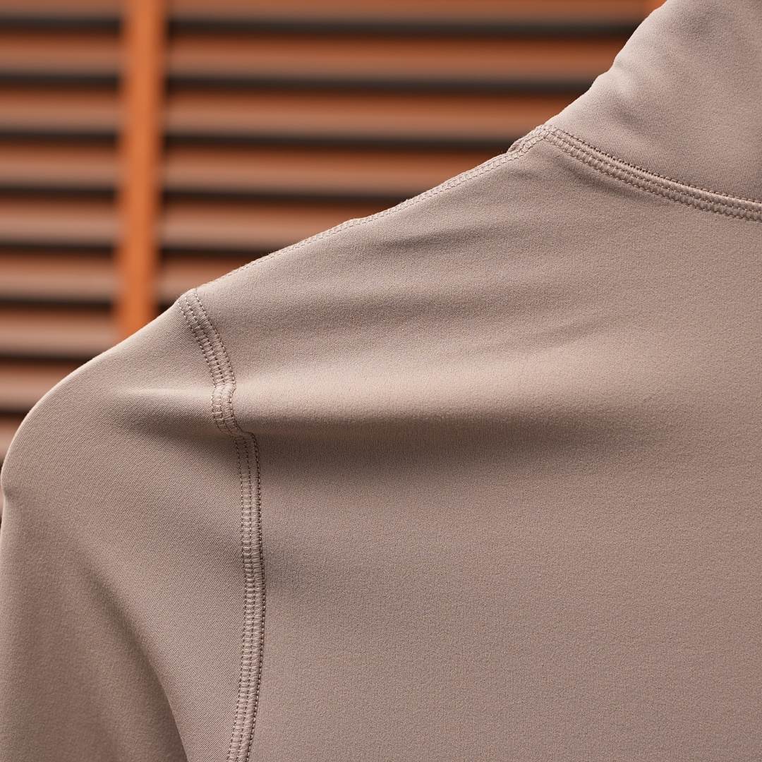Lululemon Jacket — Clay Taupe / Gold Logo