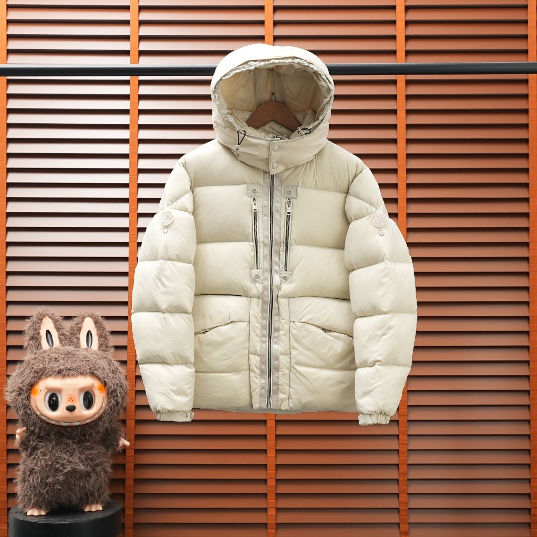 Moncler Down Jacket — White