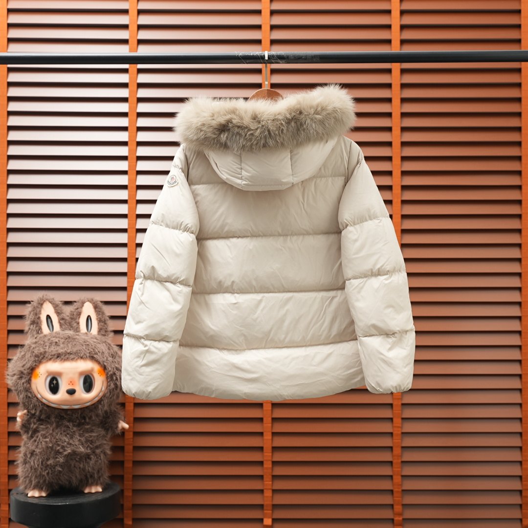 Moncler Down Jacket — White