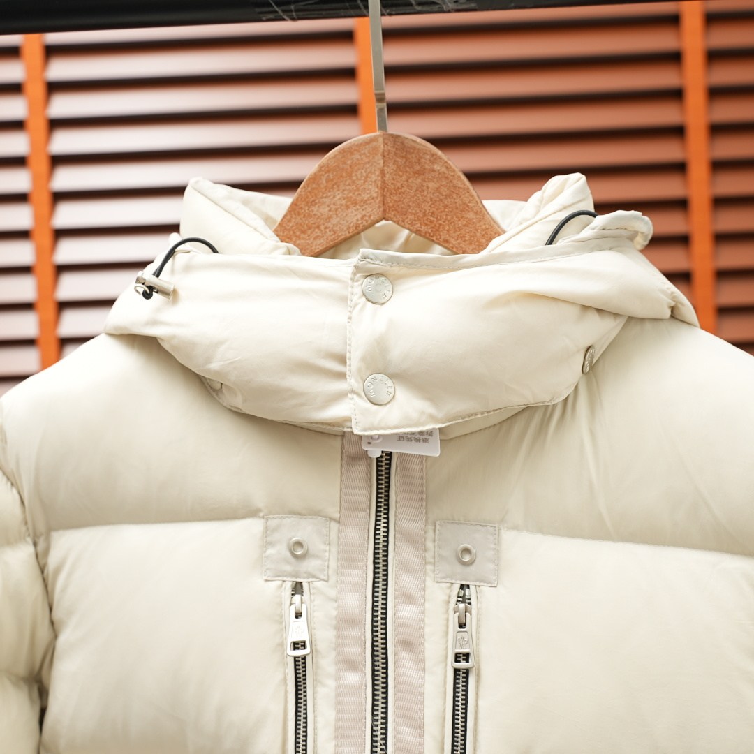 Moncler Down Jacket — White