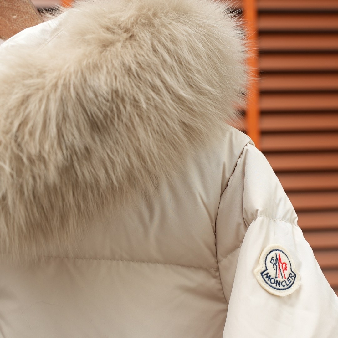 Moncler Down Jacket — White