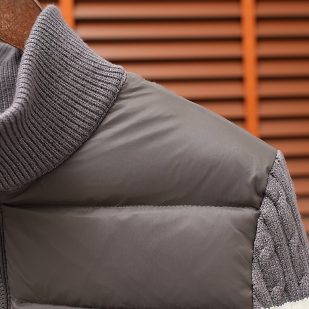 Moncler Down Jacket — Grey
