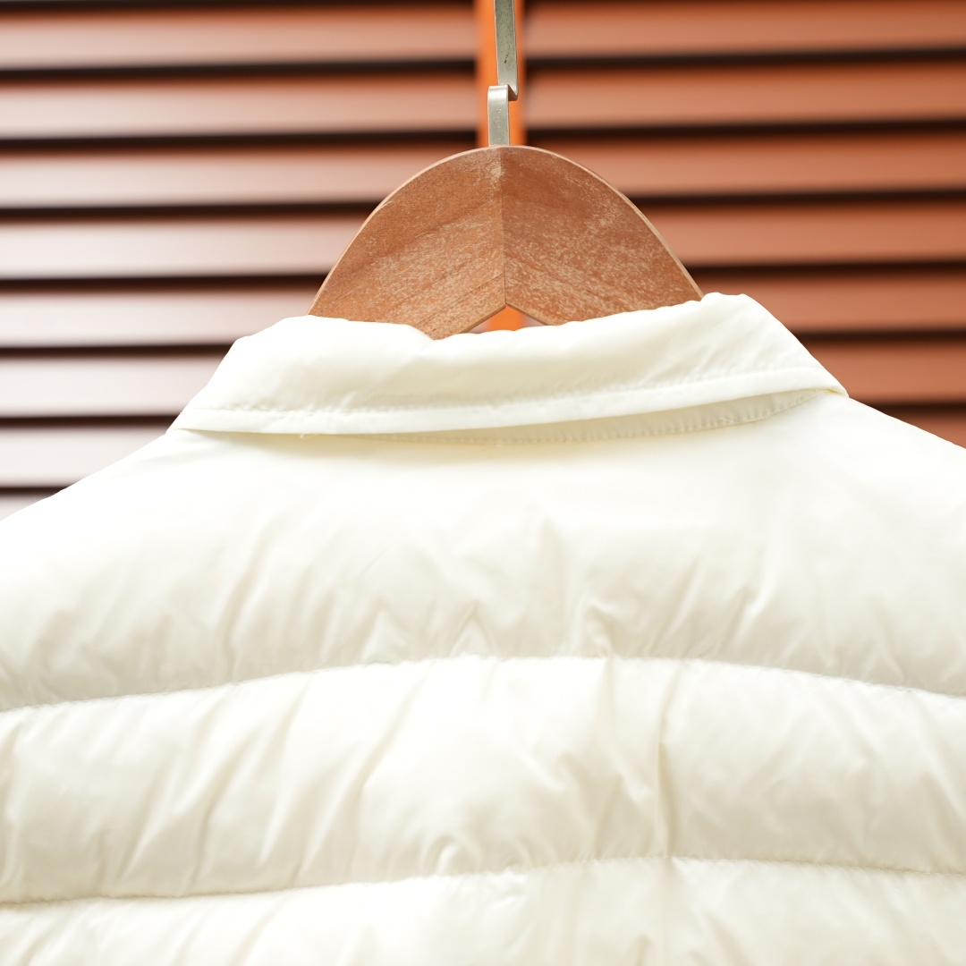 Moncler Down Jacket — White